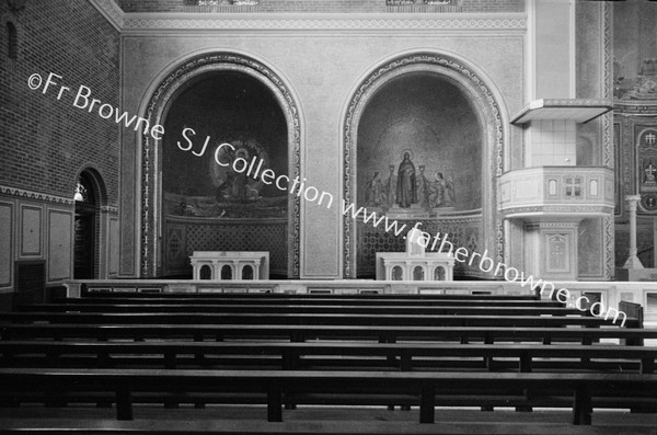 NEW CHURCH INTERIOR  NAVE